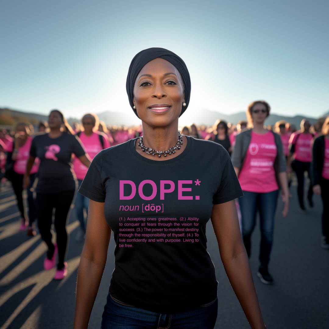 Dope T-Shirt (Breast Cancer)-Limited Edition