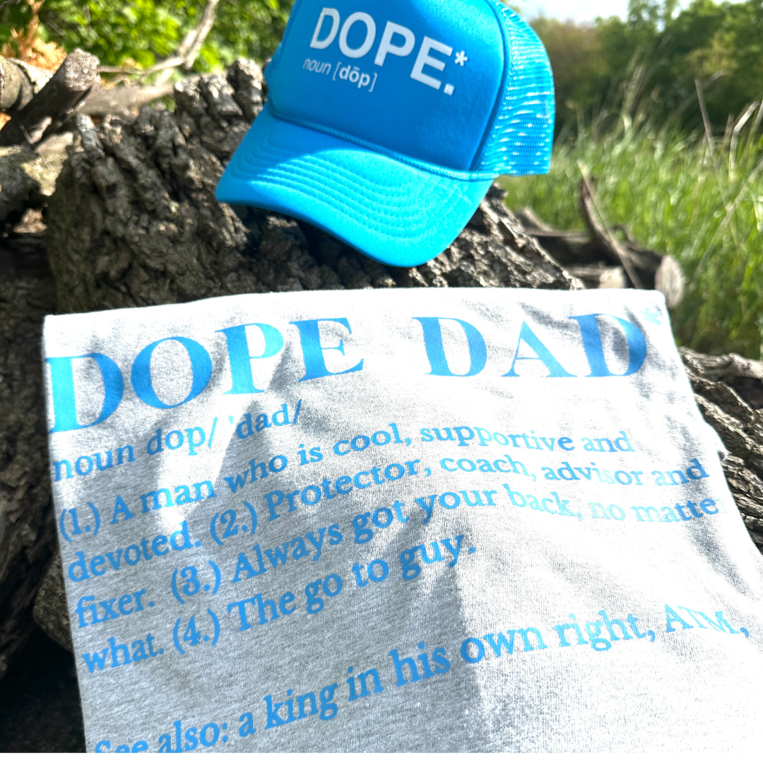 Dope Dad T-Shirt & Hat Bundle