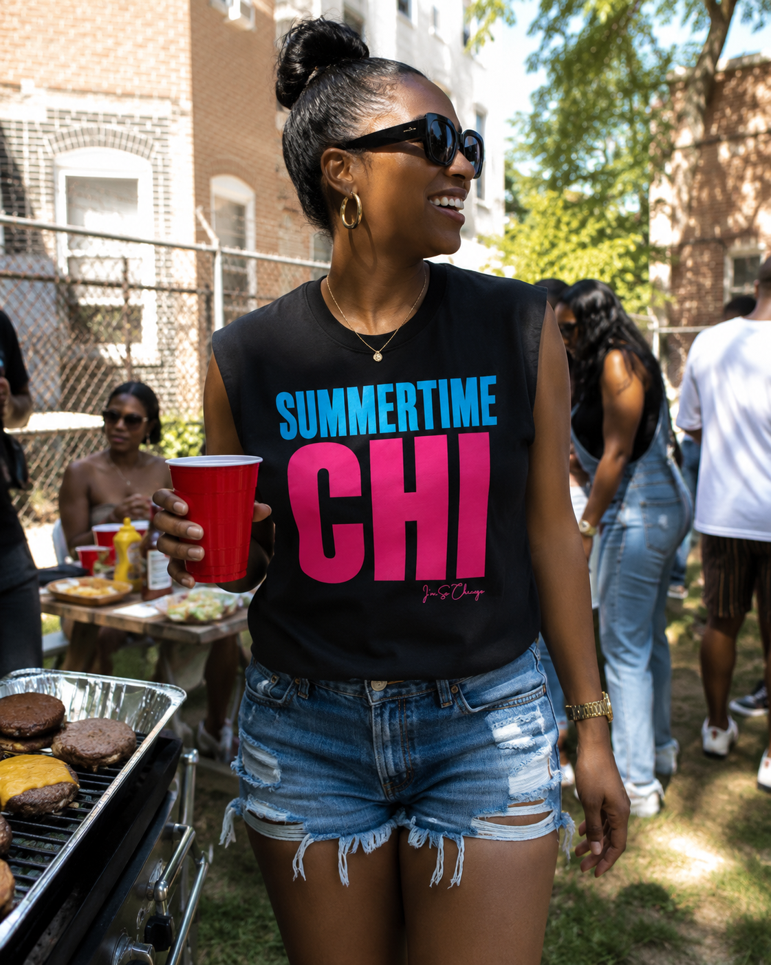 Summertime Chi Tank "Snow Cone"