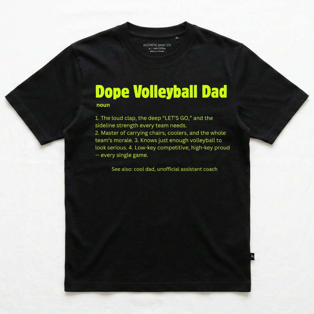 Dope VolleyBall Dad (T-Shirt)