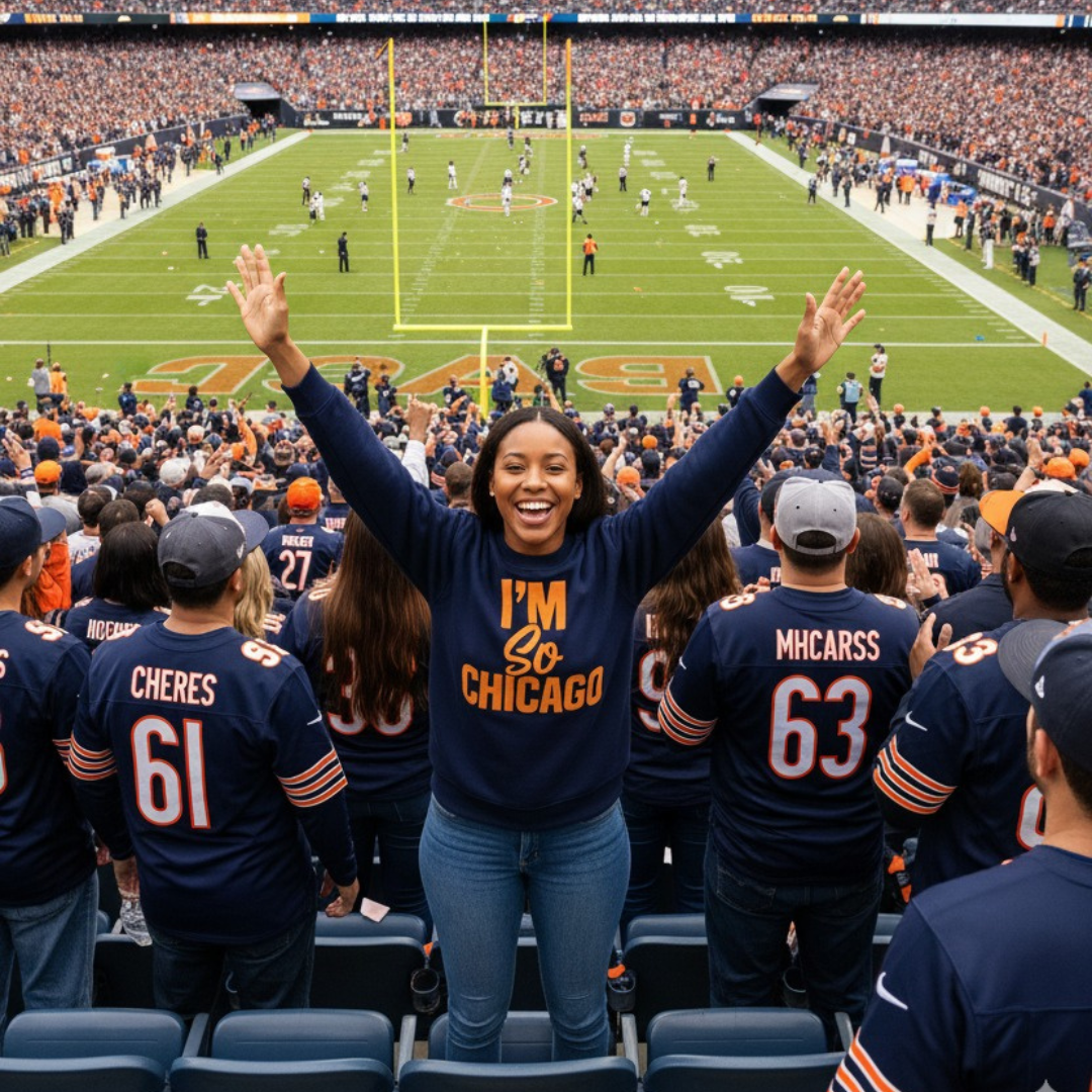 I'm So Chicago Crewneck(Bears Edition)
