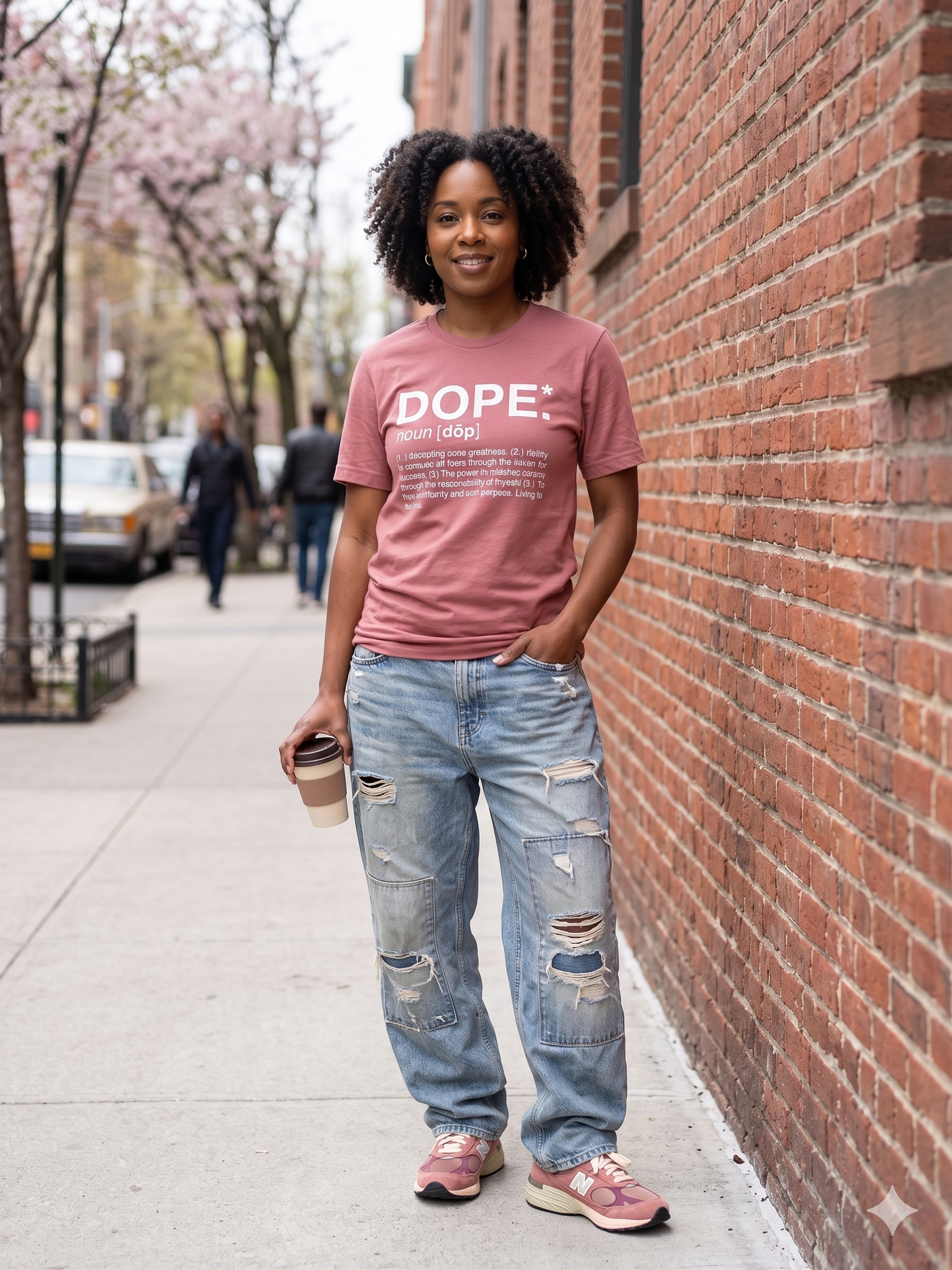 Dope T-Shirt (Mauve)