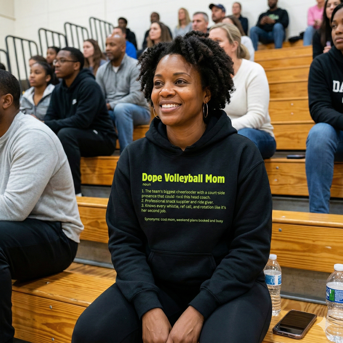 Dope VolleyBall Mom (Hoodie)