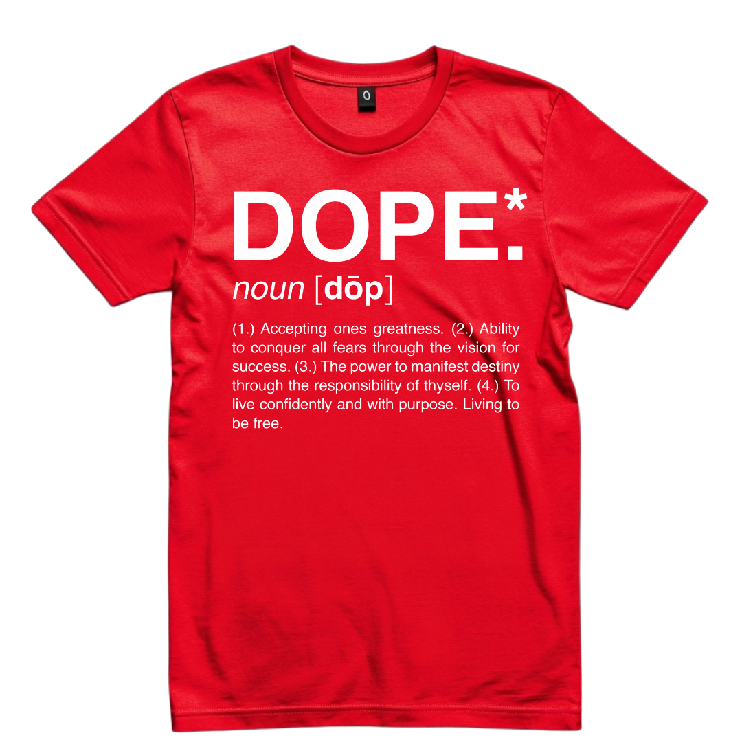 Dope T-Shirt (Red/White)