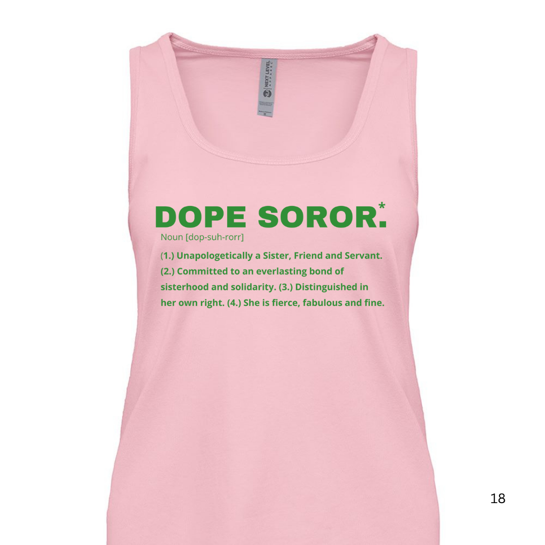 Dope Soror Tank