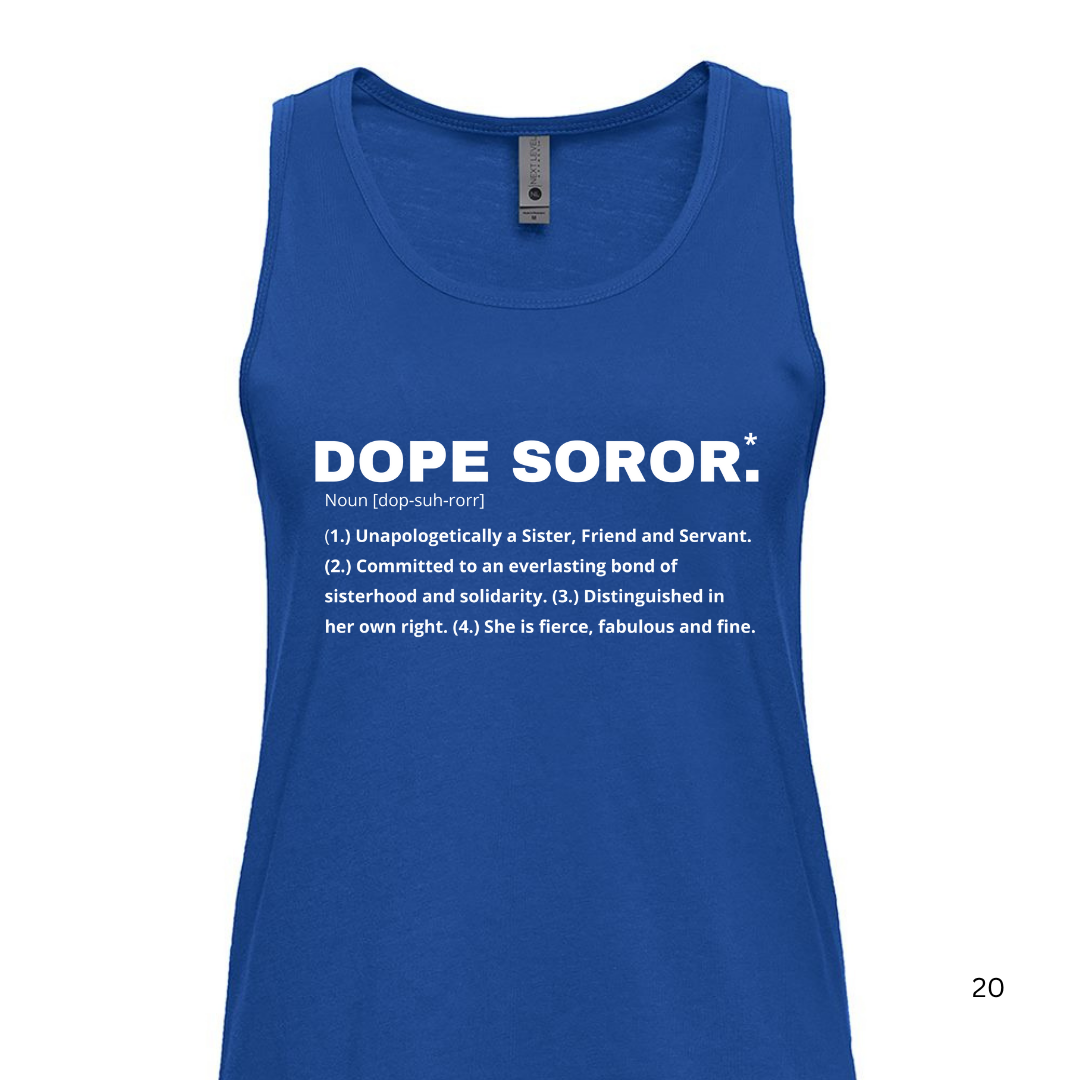 Dope Soror Tank