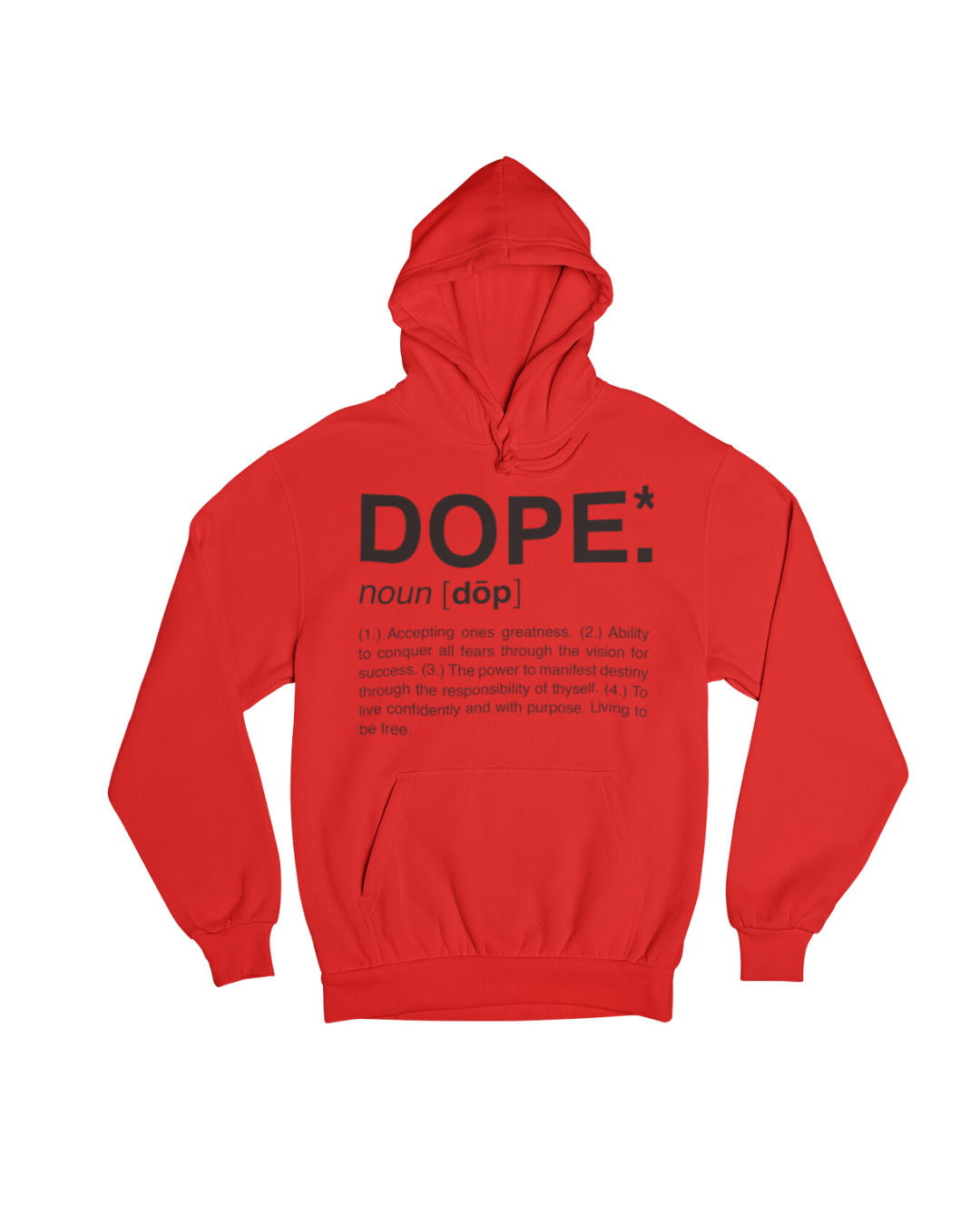 Dope Hoodie Red