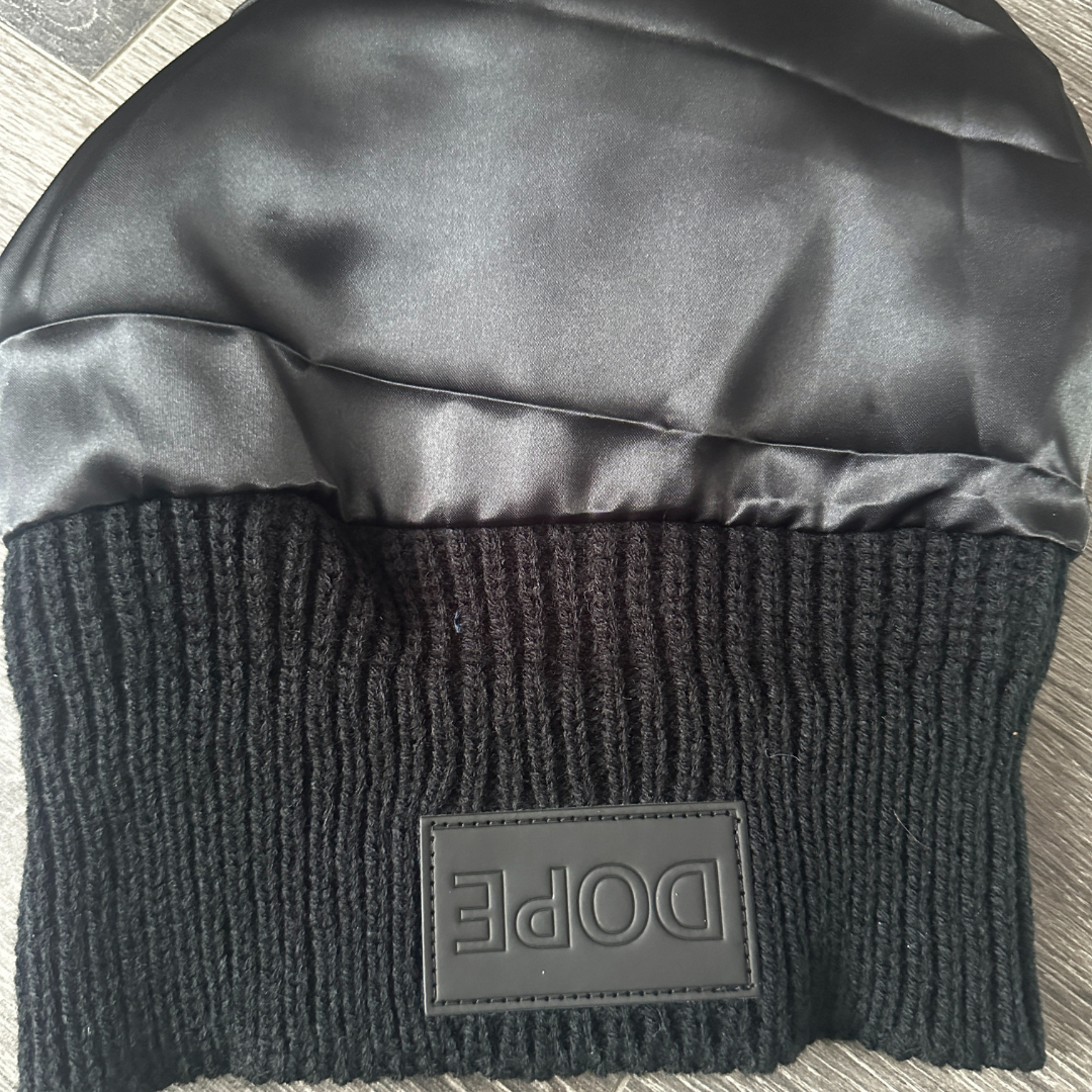 Satin Lined Dope Skully Hat