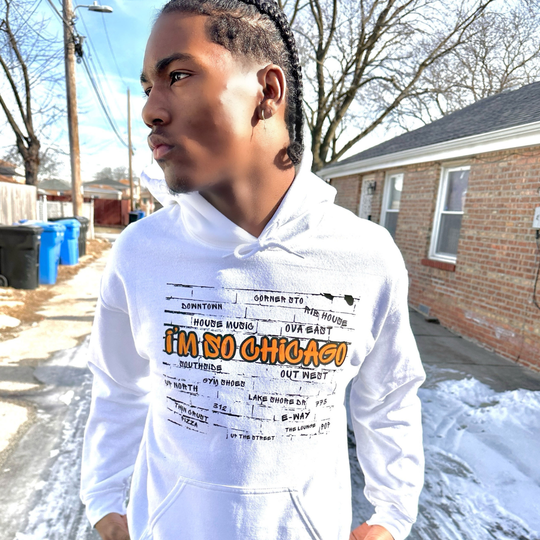 I'm So Chicago Hoodie(Windy City Bricks)