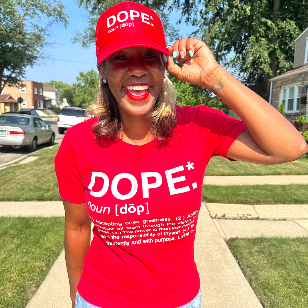 Dope T-Shirt (Red/White)