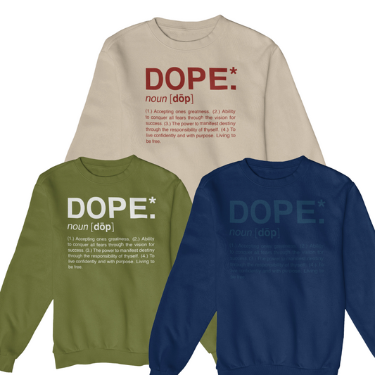 Dope Crewneck Bundle- Limited Time Only