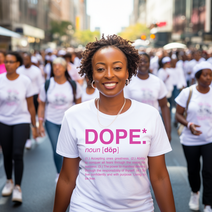 Dope T-Shirt (Breast Cancer)-Limited Edition