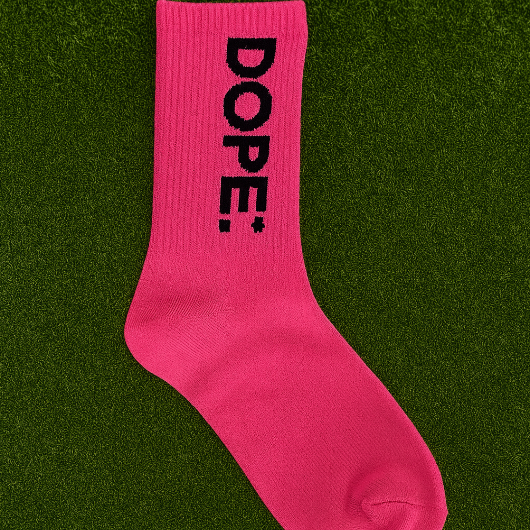 Dope Socks (Breast Cancer Pink)