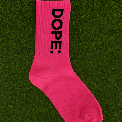 Dope Socks (Breast Cancer Pink)