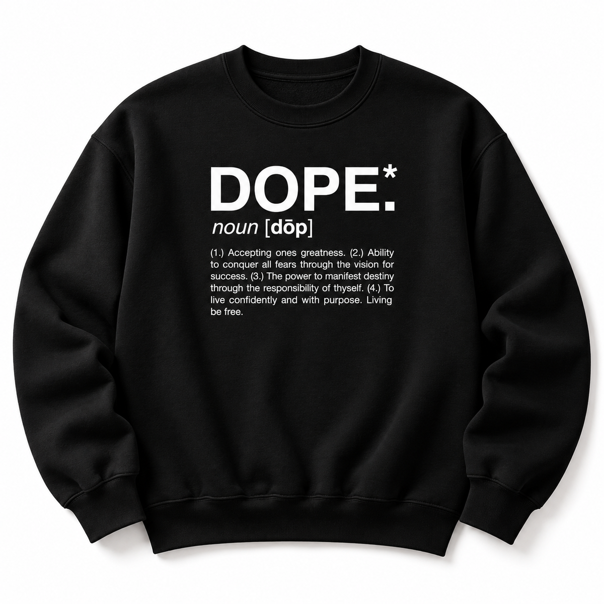 Dope Crewneck (Black)