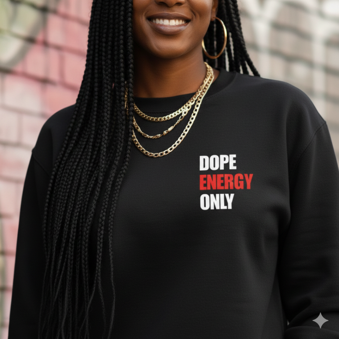 Dope Energy Only Crewneck
