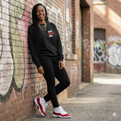Dope Energy Only Crewneck