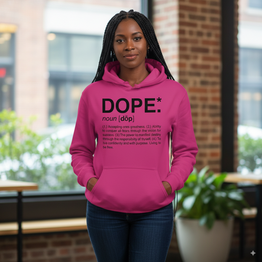 Dope Hoodie (Breast Cancer Awareness)