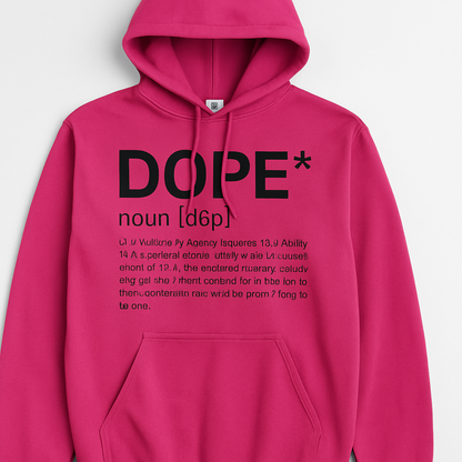 Dope Hoodie (Breast Cancer Awareness)