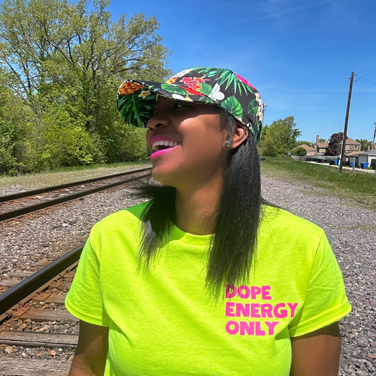 Dope Energy Only Tee (Highlighter)
