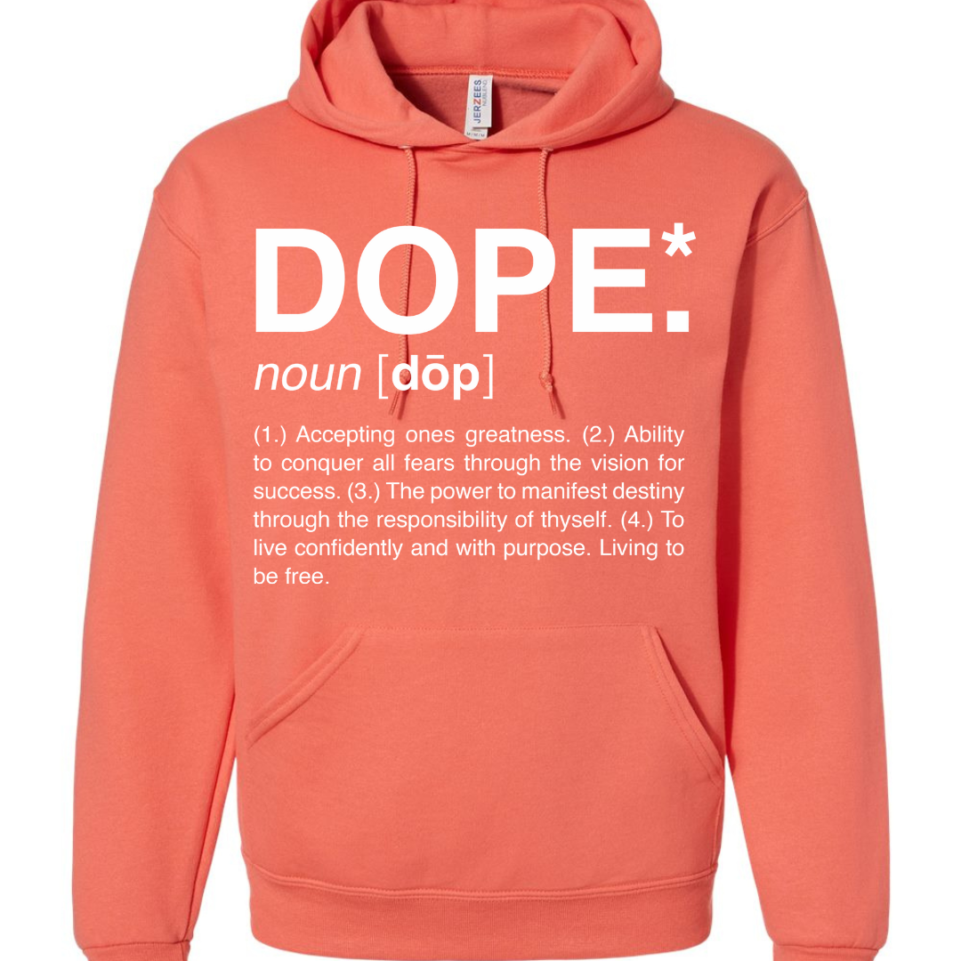 Dope Hoodie (Coral)
