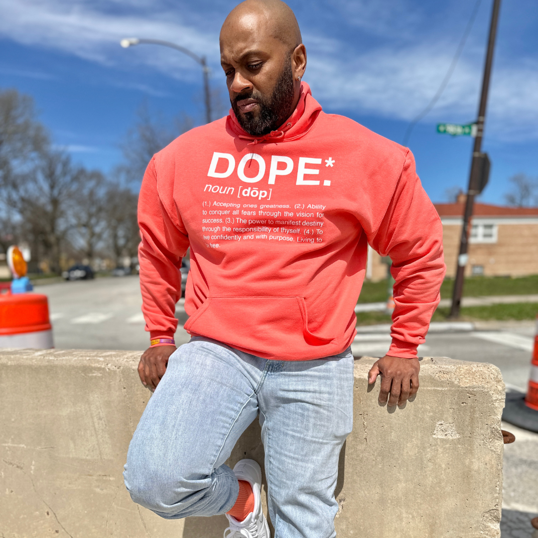 Dope Hoodie (Coral)