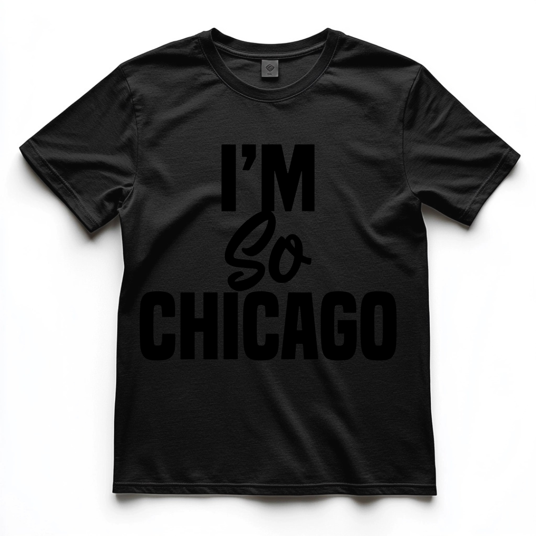 I'm So Chicago T-shirt (Monochromatic)
