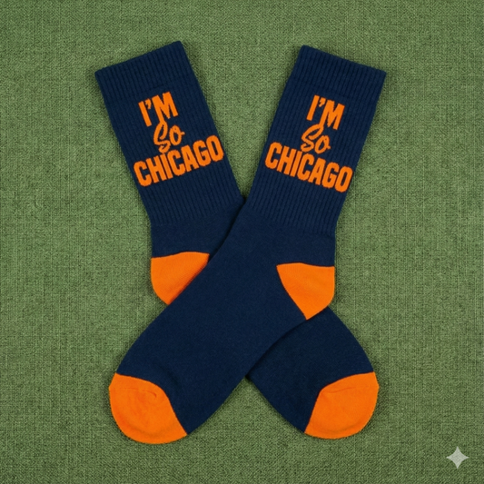 I'm So Chicago Socks (Bears Editon)