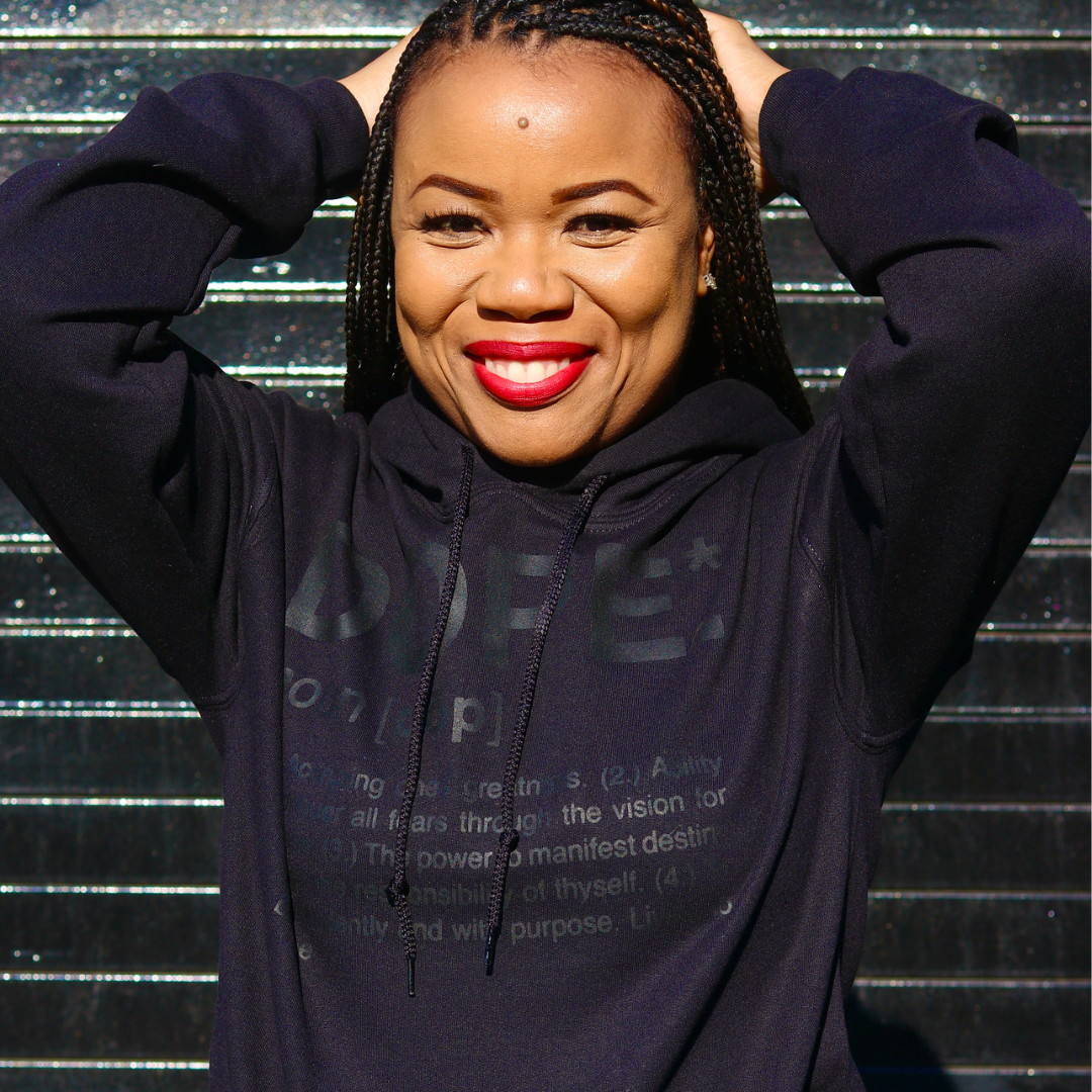 Dope Hoodie (Black on Black)