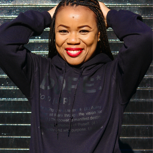 Dope Hoodie (Black on Black)