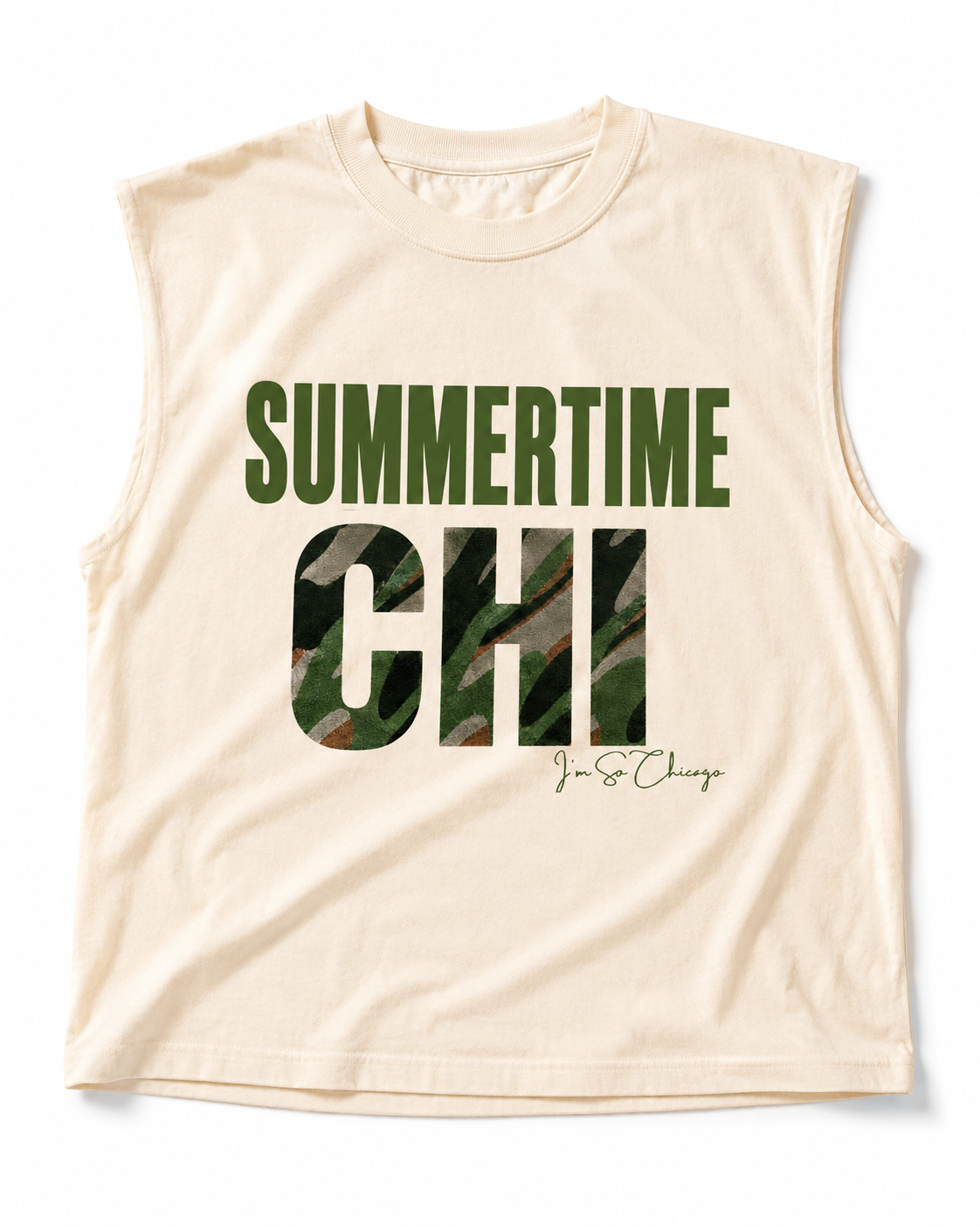 Summertime Chi  Tank (Camo)