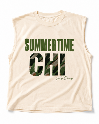 Summertime Chi  Tank (Camo)