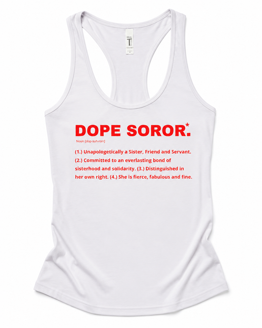 Dope Soror Tank