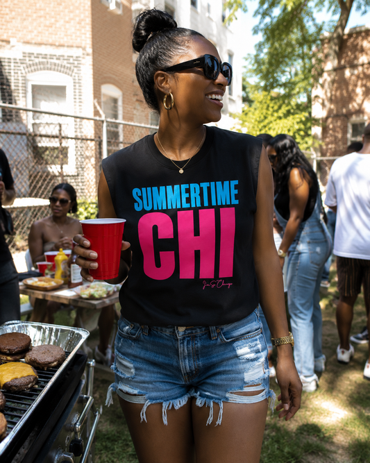 Summertime Chi  Tank "Snow Cone"