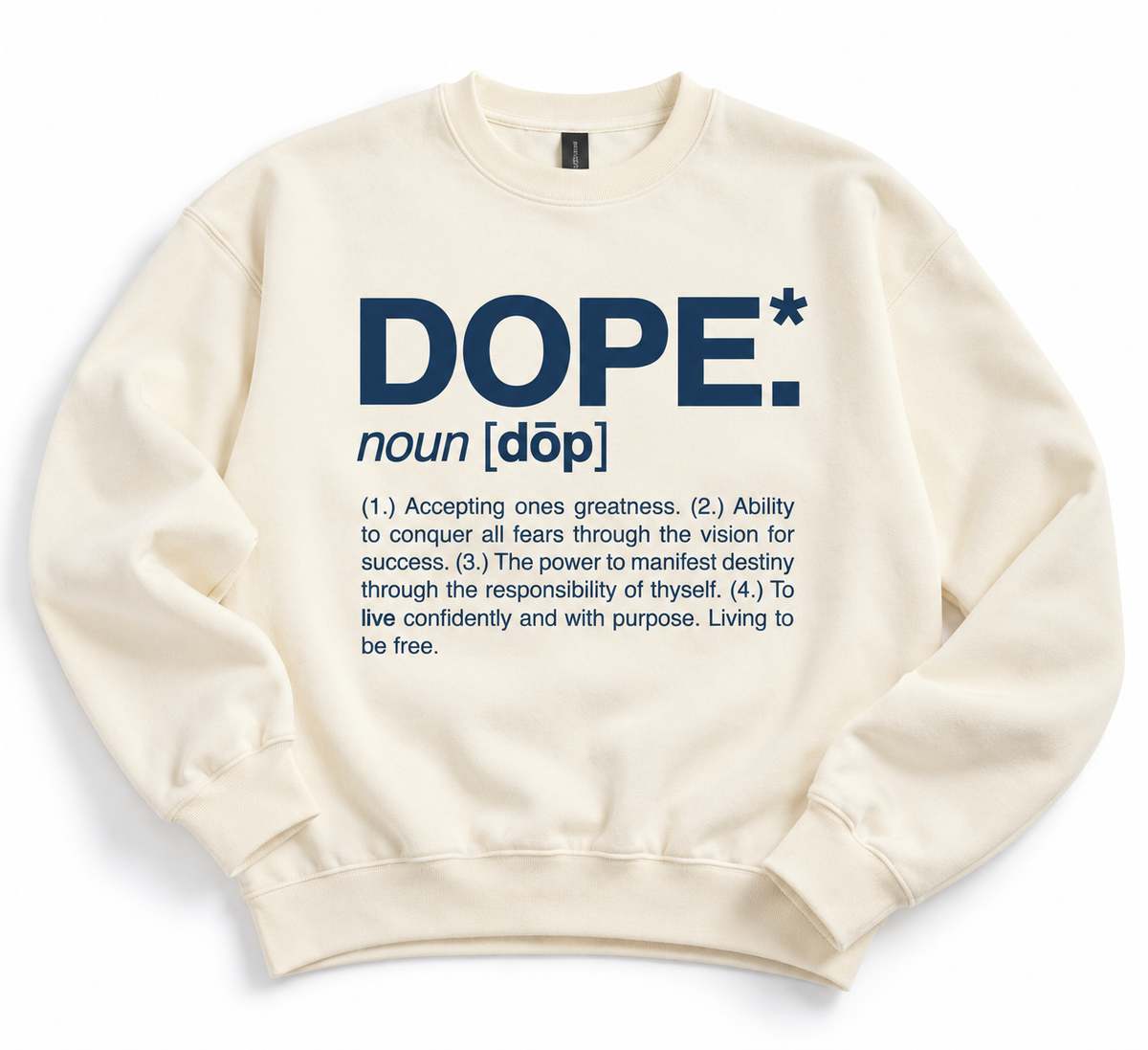 Dope Crewneck (Cream)