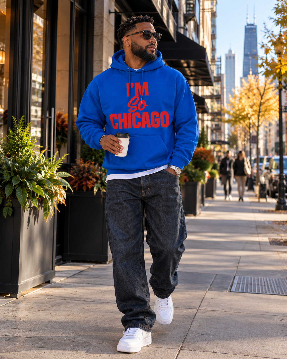 I'm So Chicago Hoodie (CUBBY)