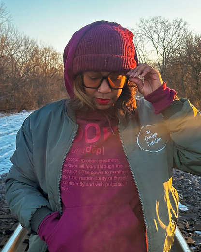 Dope Hoodie (Cranberry Crush)