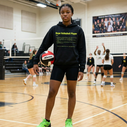 Dope VolleyBall Player (Hoodie)