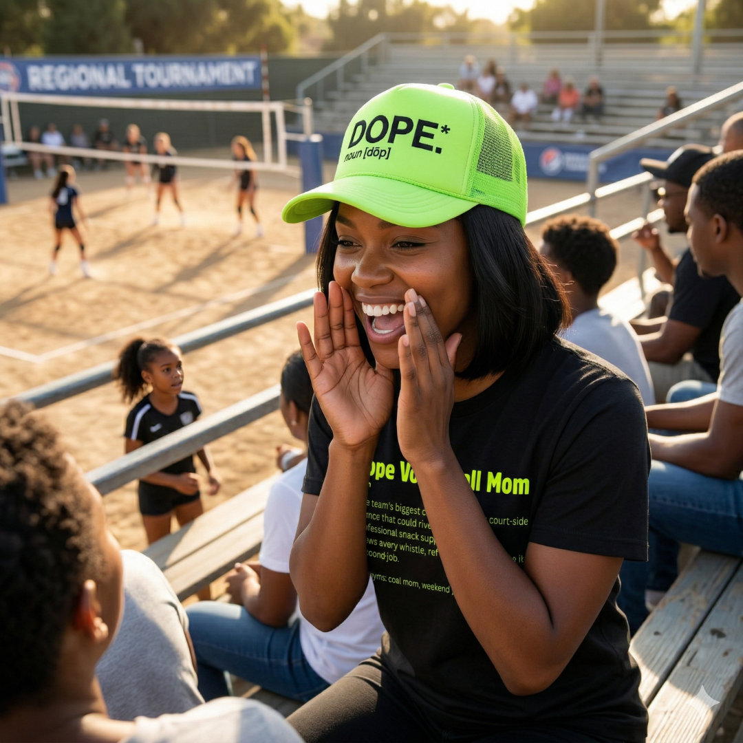 Dope Trucker Hat (LIME)