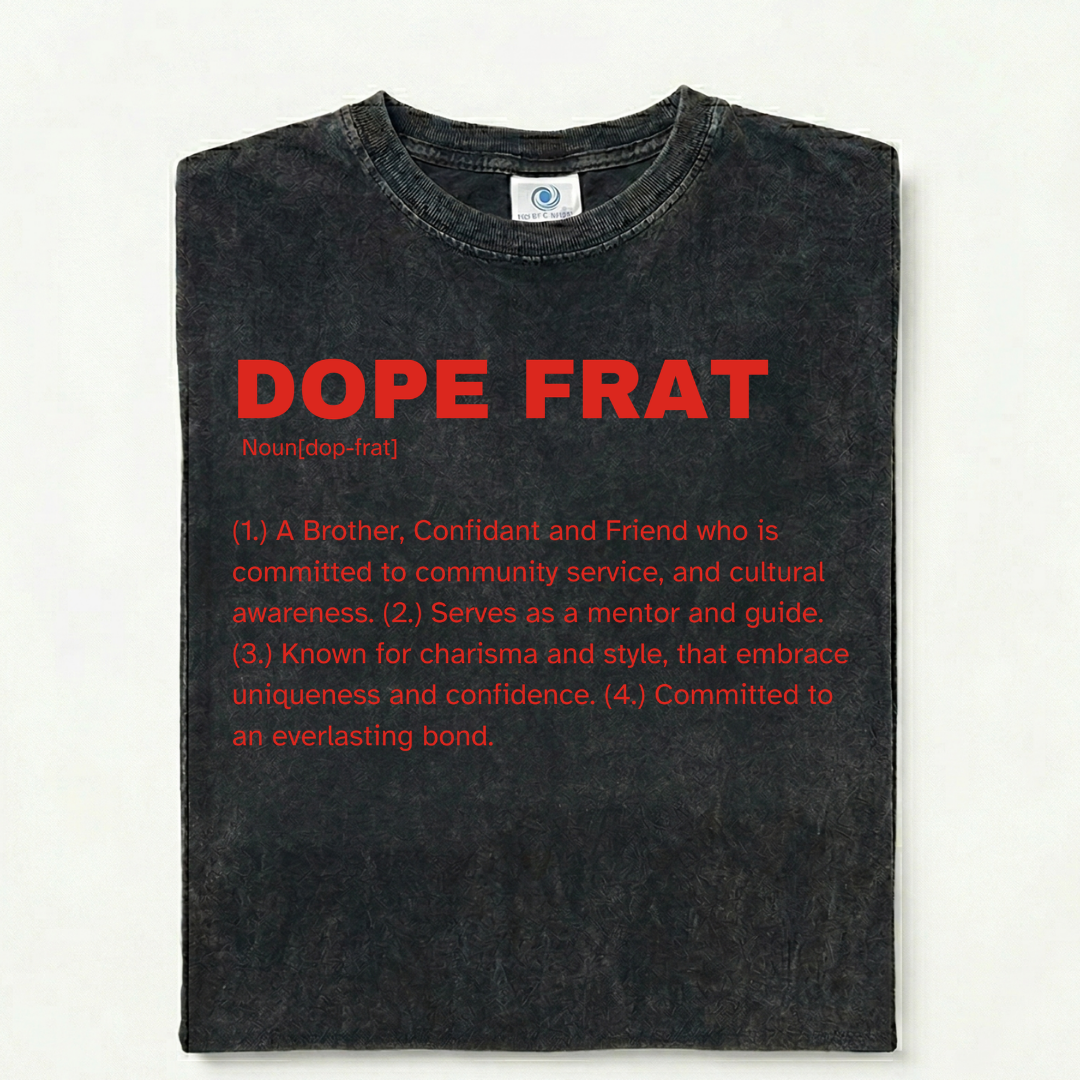 Dope Frat T-Shirt (Acid Wash)