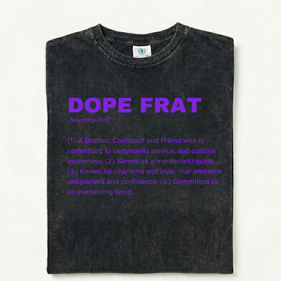 Dope Frat T-Shirt (Acid Wash)