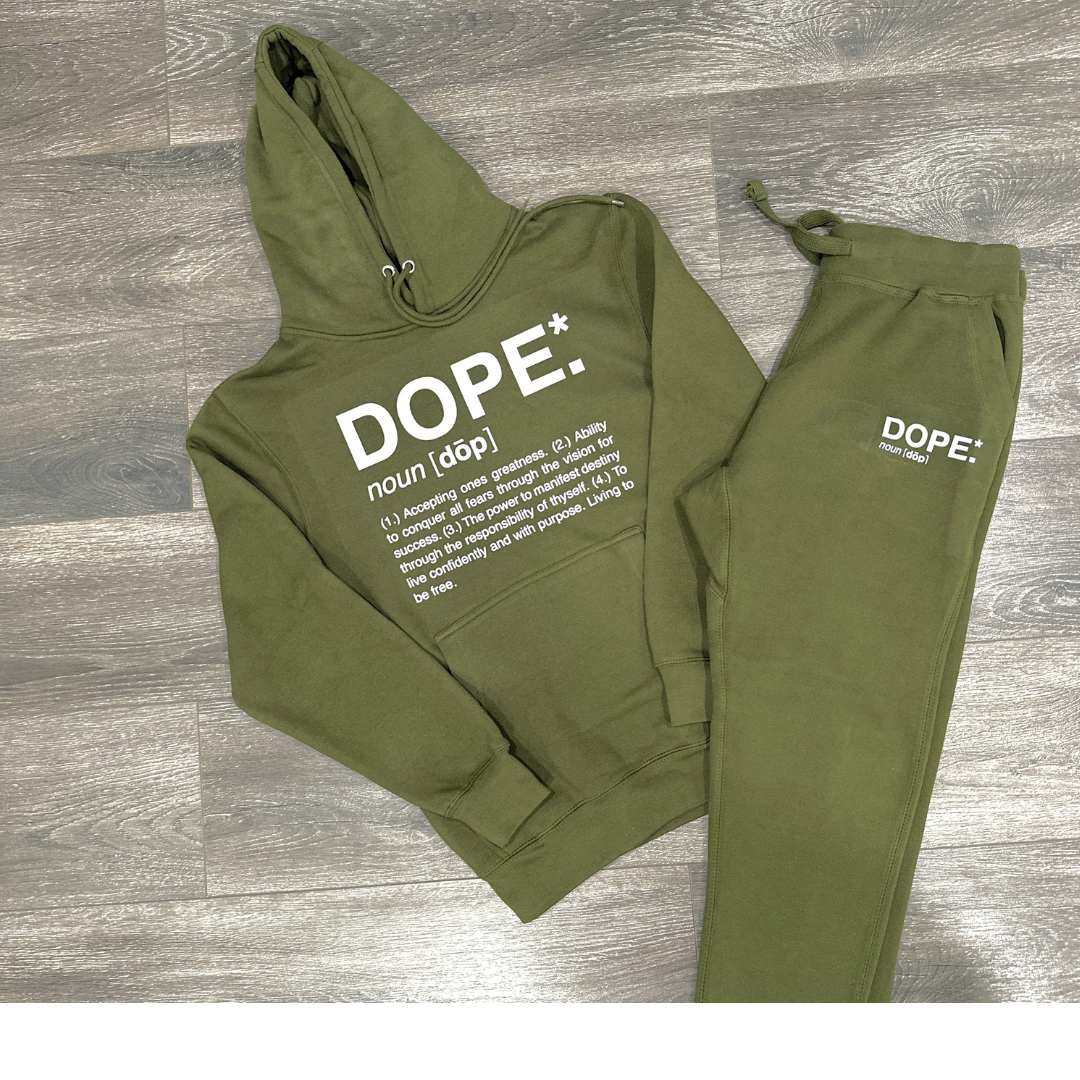 Dope Jogger Set (Olive)