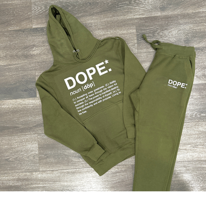 Dope Jogger Set (Olive)