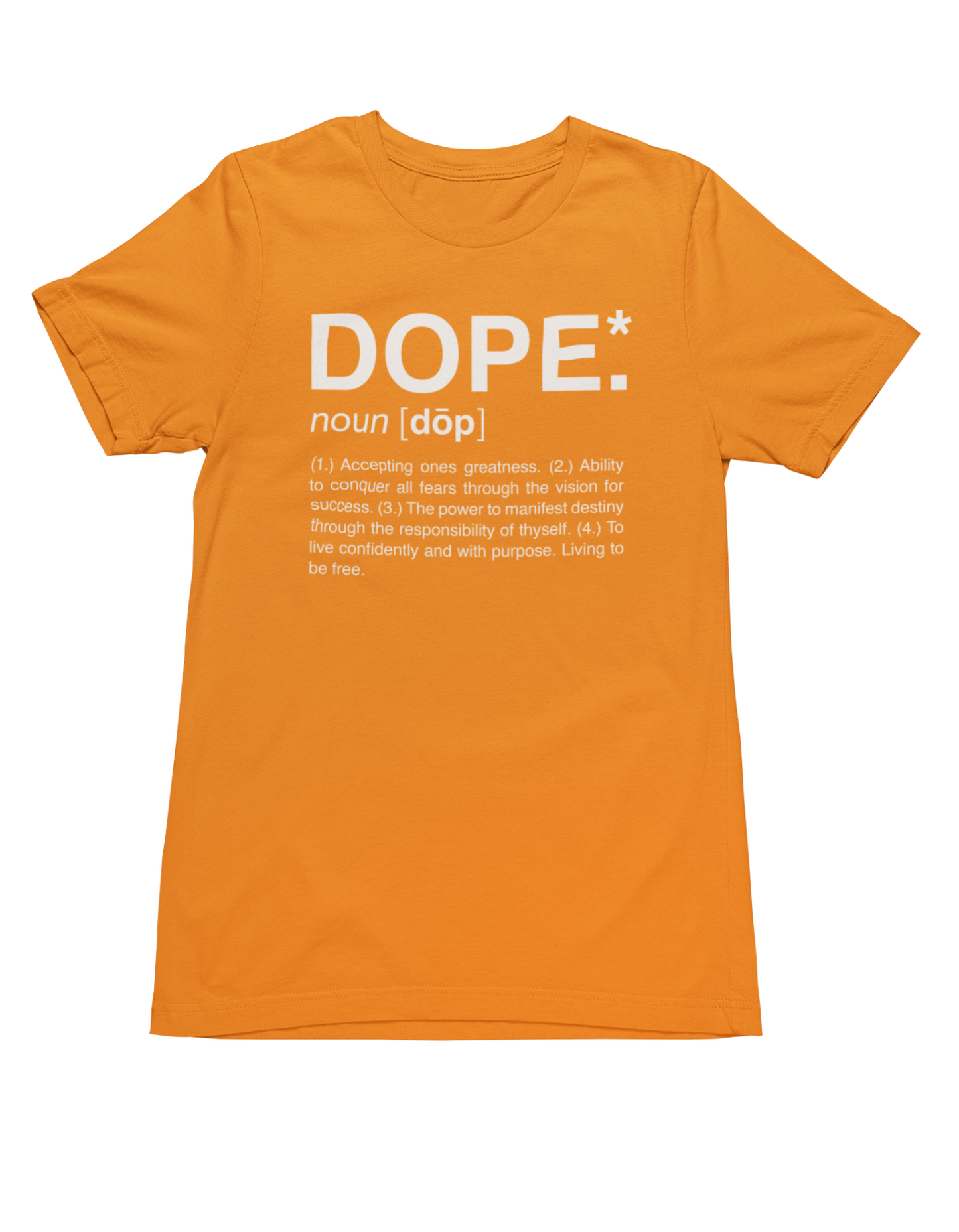 Dope T-Shirt - Ice Cream (Orange Sherbet)