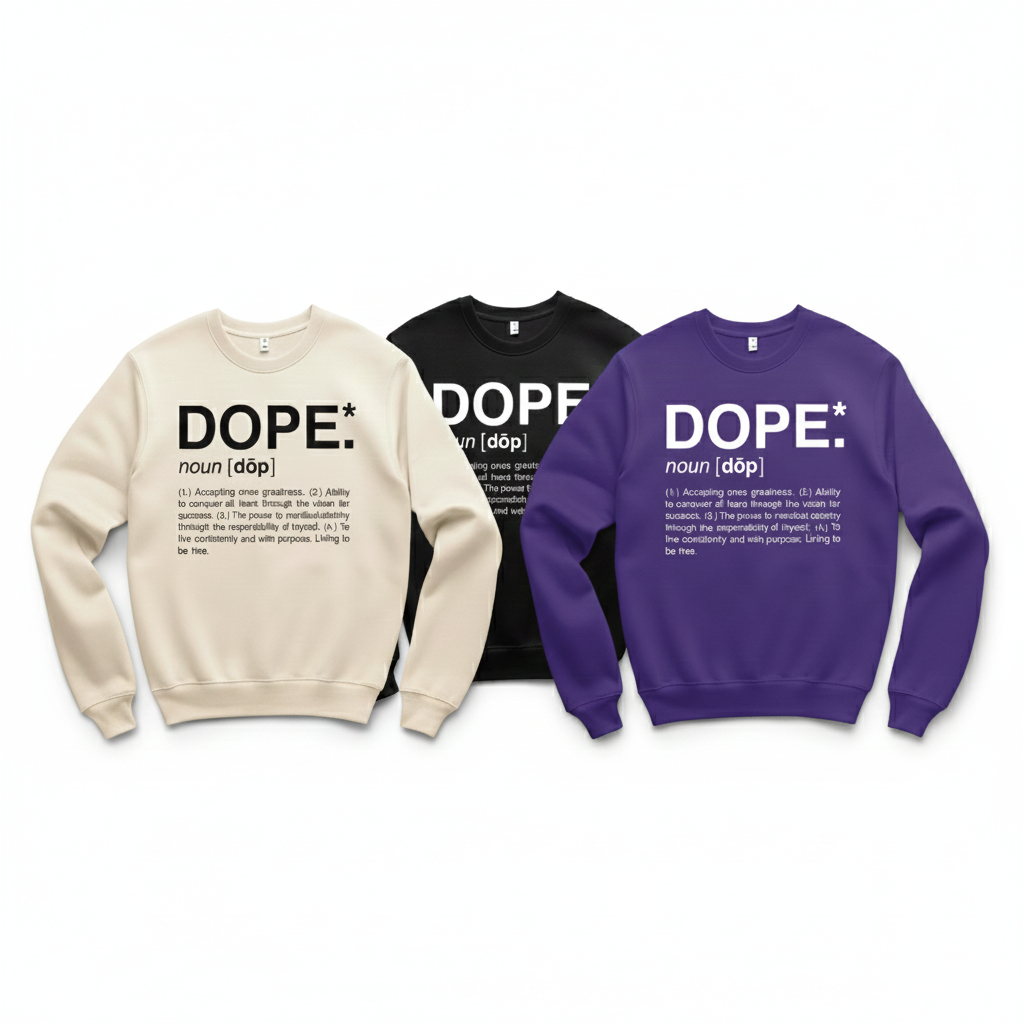 Dope Crewneck Bundle (Winter Trio)