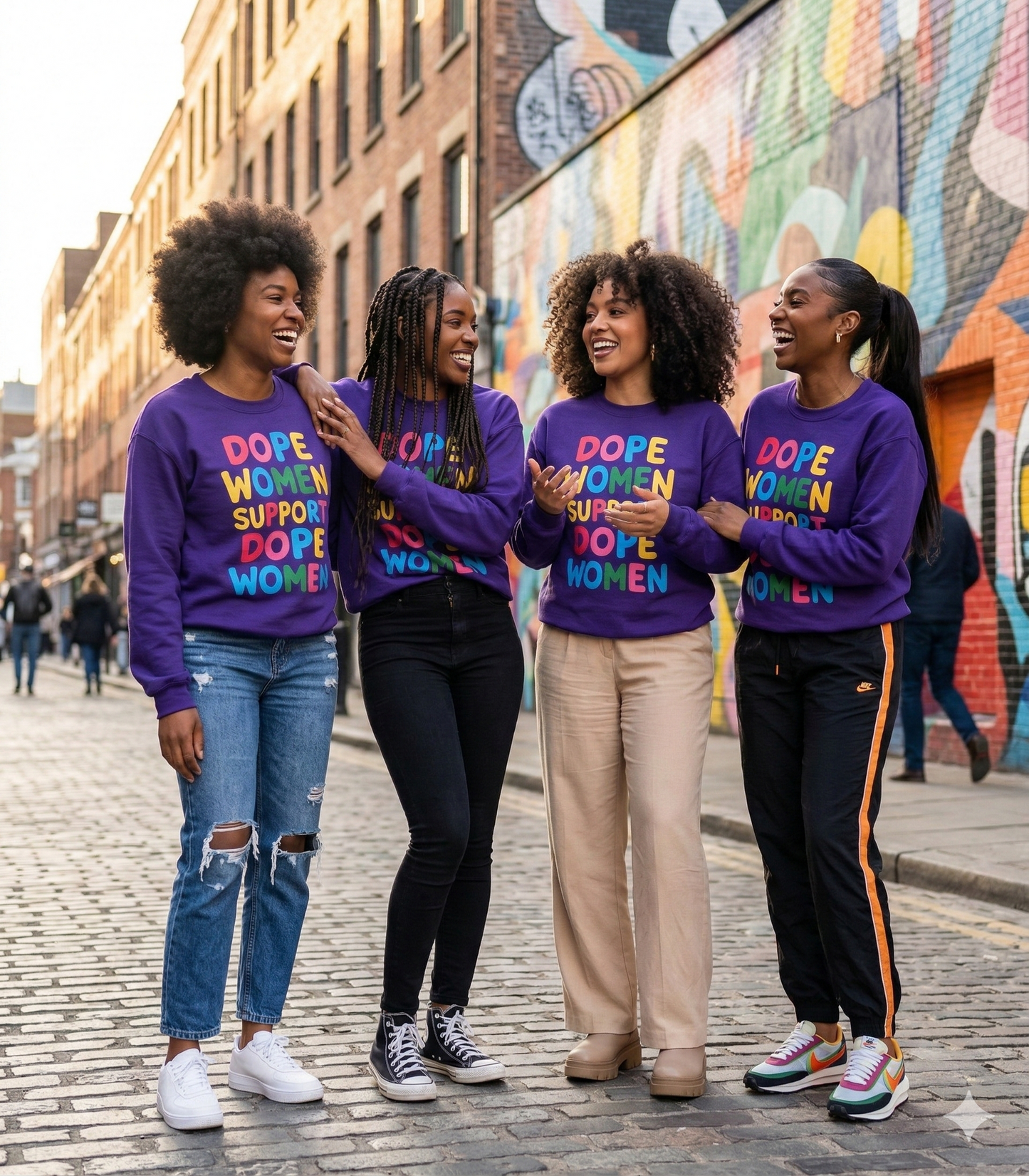 Dope Women Support Dope Women Crewneck