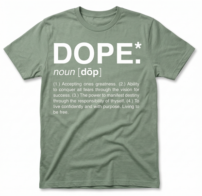 Dope Tee (Sage)