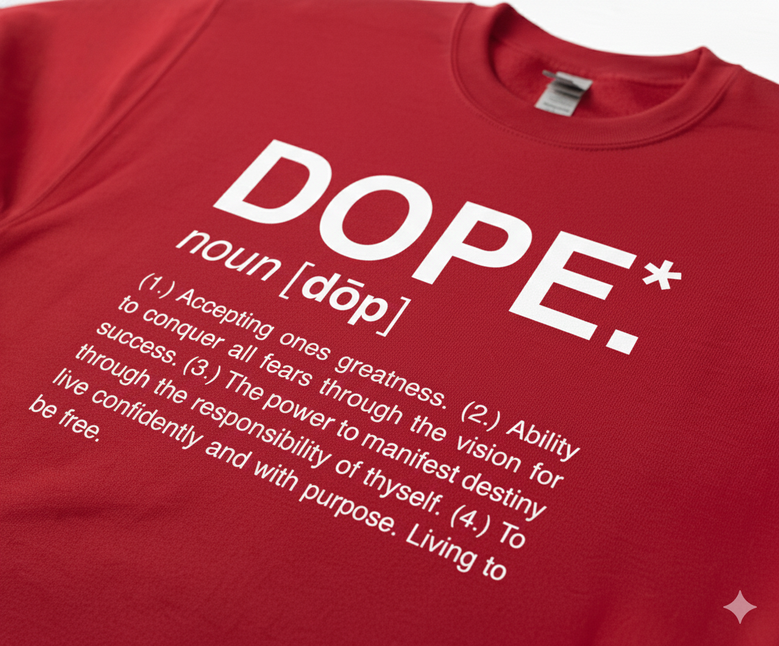 Dope Crewneck (Cranberry)