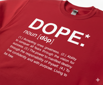 Dope Crewneck (Cranberry)
