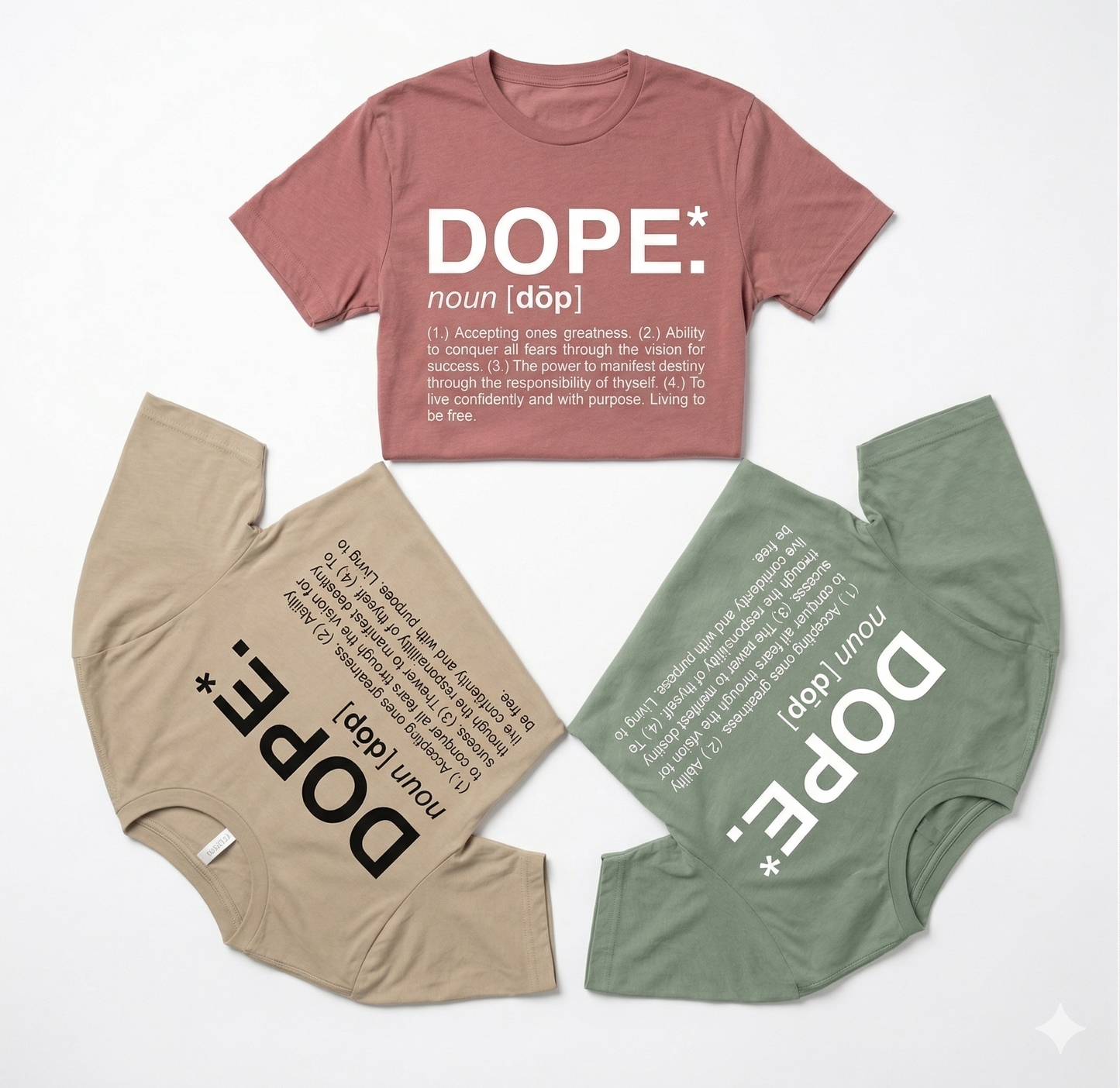 Dope T-Shirt Bundle (Spring Essentials)
